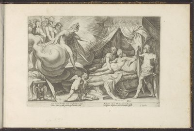 Vénus e Marte apanhados
Metamorfoses de Ovid (título da série)
Recriações de P. Ovidius Naso (título da série) de Hendrick Goltzius (workshop of)