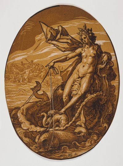 Anfitrite de Hendrick Goltzius