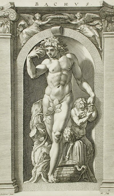 Baco de Hendrick Goltzius