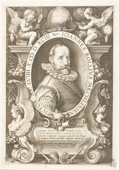 Bol, Hans (1534-1593) pintor de Malines, de 1591 em Amsterdã de Hendrick Goltzius