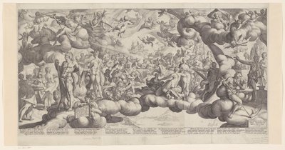 Casamento de Cupido e Psique de Hendrick Goltzius