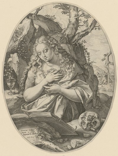 Madalena Penitente de Hendrick Goltzius