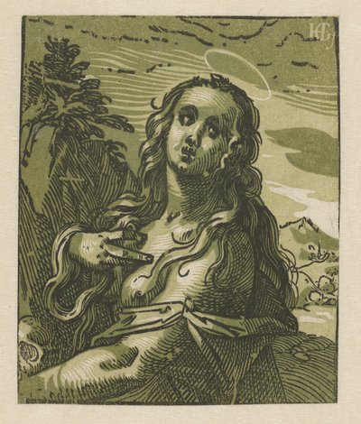 A penitente Maria Madalena de Hendrick Goltzius