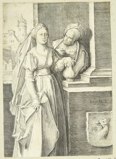 O par estranho de Hendrick Goltzius