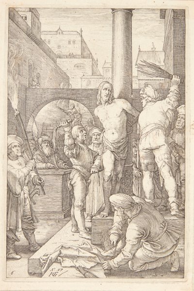 O esfolamento de Hendrick Goltzius