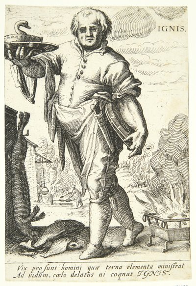 Ild (Fogo) de Hendrick Goltzius