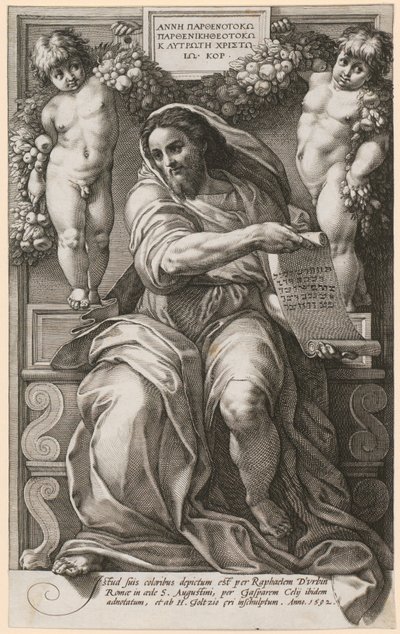 Isaías de Hendrick Goltzius