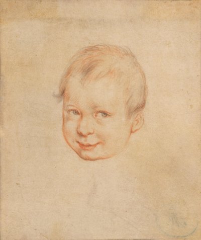 Cabeça de criança de Hendrick Goltzius