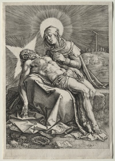 Pietá de Hendrick Goltzius