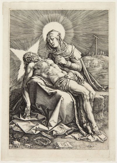 Pietà de Hendrick Goltzius