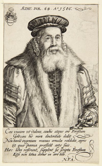 Pieter van Foreest de Hendrick Goltzius