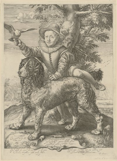 Retrato de Frederik de Vries de Hendrick Goltzius