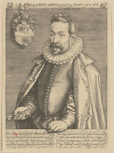 Retrato de Jan Nicquet de Hendrick Goltzius