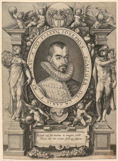 Retrato de Josephus Justus Scaliger de Hendrick Goltzius