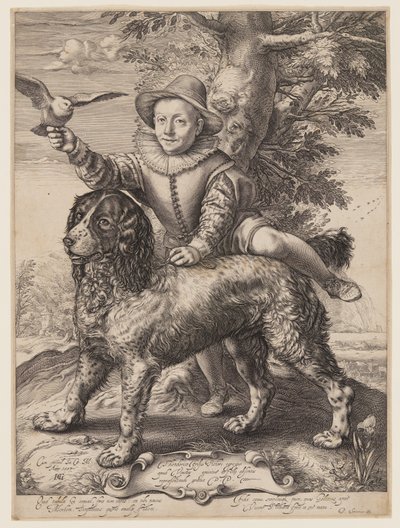 Retrato de Frederik de Vries de Hendrick Goltzius