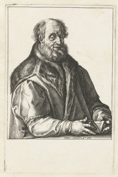Retrato de Jan van Suren de Hendrick Goltzius