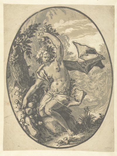 Proserpina
Deuses e deusas (título da série) de Hendrick Goltzius