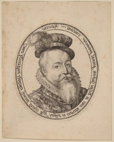 Robert Dudley, conde de Leicester de Hendrick Goltzius