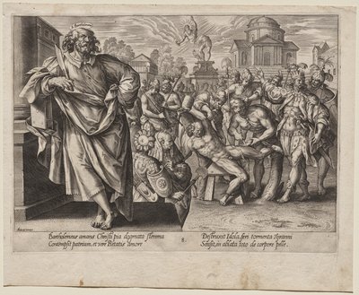 São Bartolomeu de Hendrick Goltzius