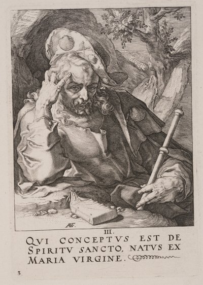 São Tiago Magno, de Cristo, dos Apóstolos e de São Paulo com o Credo de Hendrick Goltzius