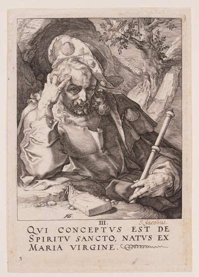 São Tiago Magno, de Cristo, dos Apóstolos e de São Paulo com o Credo de Hendrick Goltzius