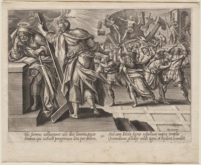 São Judas Tadeu e Simão, o Zelote de Hendrick Goltzius