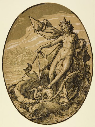 Tétis de Hendrick Goltzius
