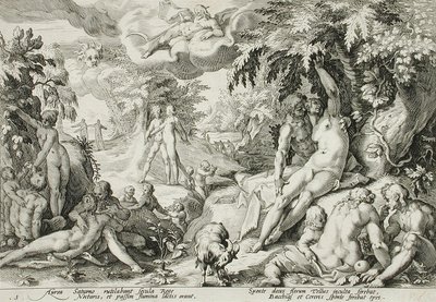 A Idade de Ouro de Hendrick Goltzius