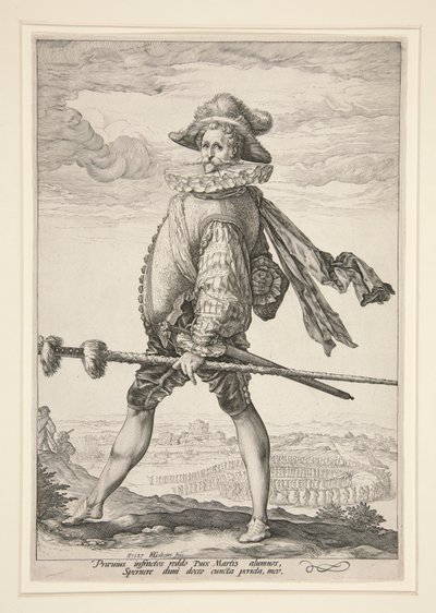 O Capitão da Infantaria de Hendrick Goltzius