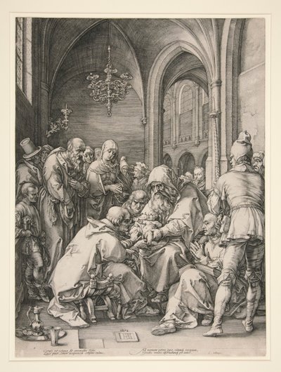 A circuncisão de Hendrick Goltzius