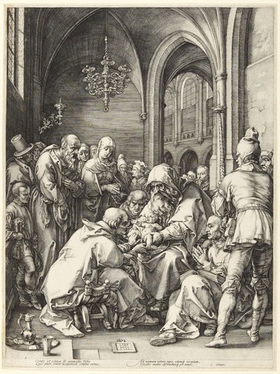 A circuncisão de Hendrick Goltzius