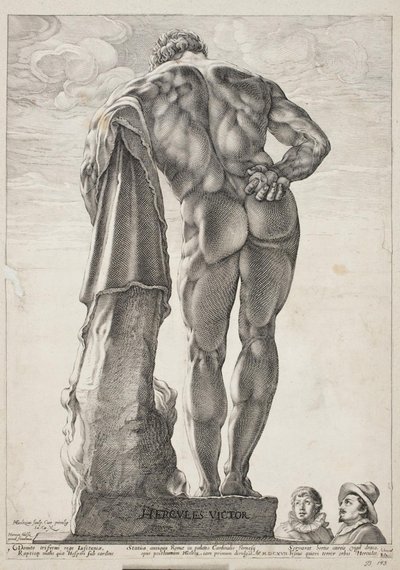 O Hércules Farnese de Hendrick Goltzius