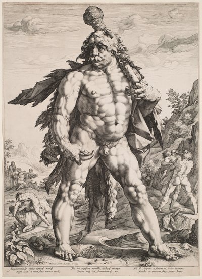 O Grande Hércules de Hendrick Goltzius