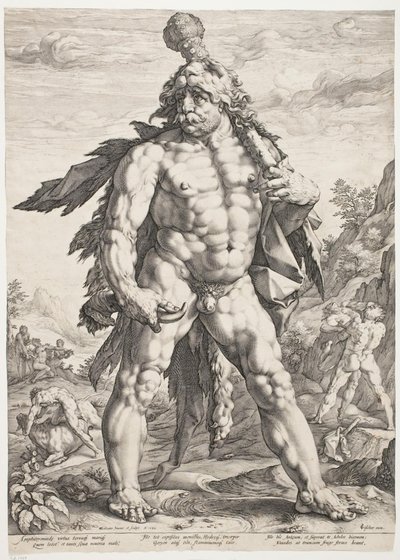 O Grande Hércules de Hendrick Goltzius