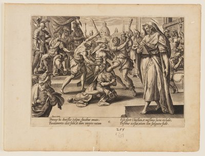 O Martírio de São Tiago Menor, de O Martírio de Cristo e dos Apóstolos de Hendrick Goltzius