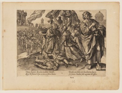 O Martírio de São João, de O Martírio de Cristo e dos Apóstolos de Hendrick Goltzius