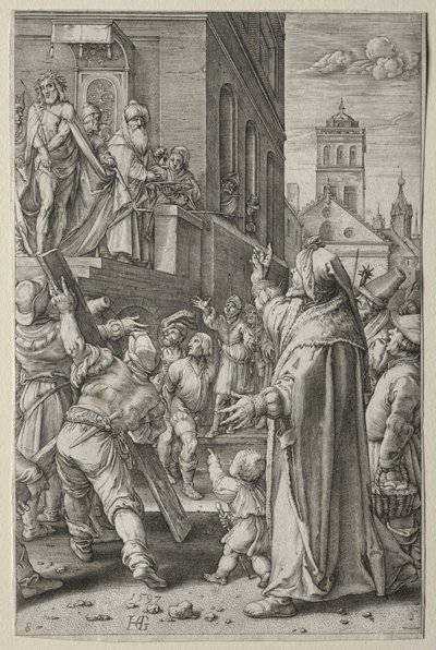 A Paixão: Ecce Homo de Hendrick Goltzius
