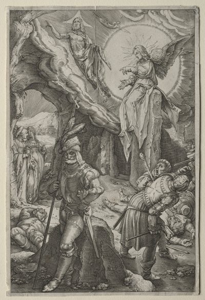 A Paixão: A Ressurreição de Hendrick Goltzius