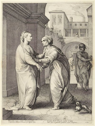 A Visitação de Hendrick Goltzius