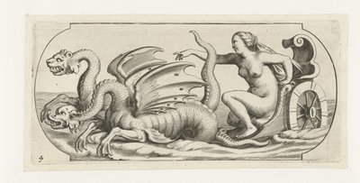 Deusa numa carruagem
Nouveau Livre des Dieux et Deeßes De la Marine Bouckje of Sea Gods and Goddesses (título da série) de Hendrick de Keyser (I)
