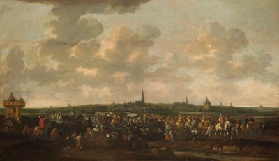 Partida das tropas espanholas de ocupação de Breda, 10 de outubro de 1637 de Hendrick de Meijer