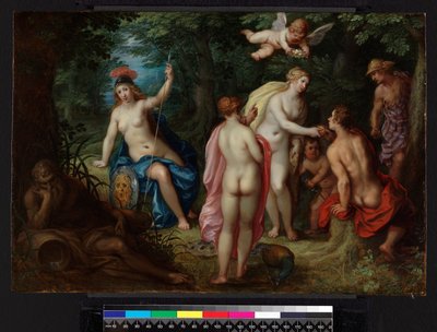 Julgamento de Paris, antes de 1632 de Hendrick van Balen