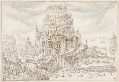 Torre de babel de Hendrick van Cleve III