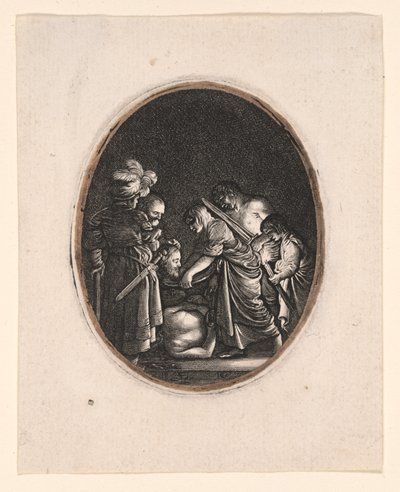 Decapitação de São João Batista de Hendrick von Goudt