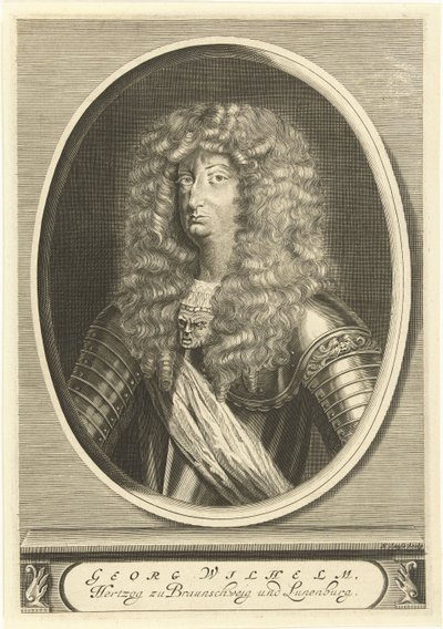 Retrato de Jorge Guilherme, Duque de Brunswick-Lüneburg de Hendrik Causé