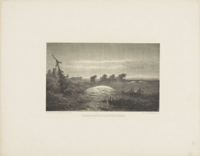 túmulos germânicos túmulos germânicos (título no objeto) de Hendrik Dirk Kruseman van Elten