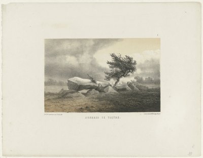 Hunebed em Valthe
Hunebed in Valthe (título sobre o objecto) de Hendrik Dirk Kruseman van Elten
