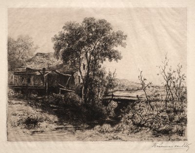 The Deserted Mill, 1883. de Hendrik Dirk Kruseman van Elten
