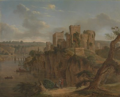 Castelo de Chepstow de Hendrik Frans de Cort