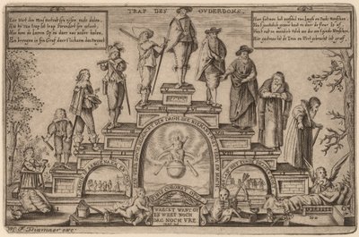 Os Passos da Idade (Trap des Ouderdoms) de Hendrik Frans Diamaer